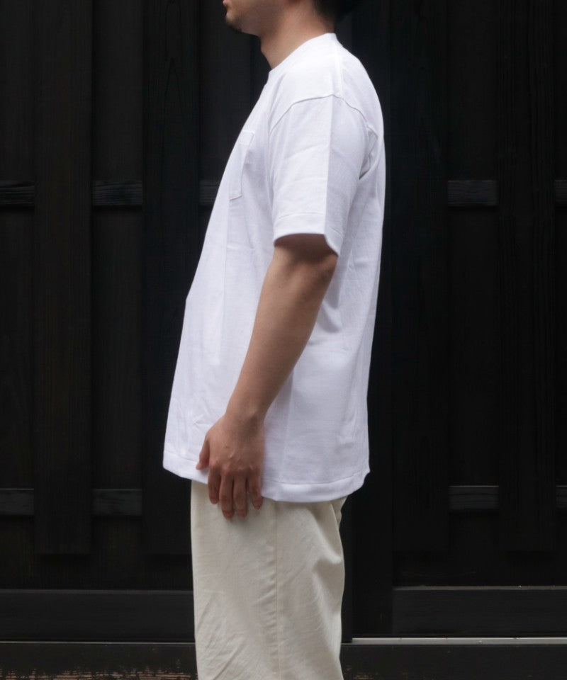 【ANATOMICA】POCKET TEE（WHITE） - A'r139 Kamakura / アナトミカ ポケットTシャツ 白