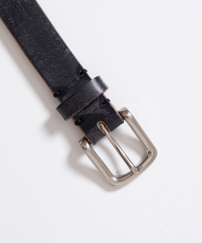 INTÉRIM】25mm OAK BARK LEATHER BELT / インテリム 25mm オーク