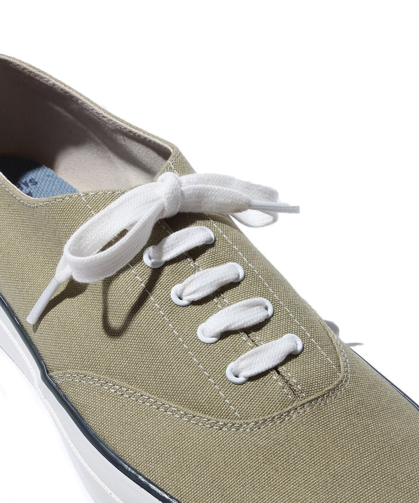 【ANATOMICA】WAKOUWA DECK SHOES LOW WHT SOLE - SAGE / アナトミカ ワクワ デッキシューズ 2024SS