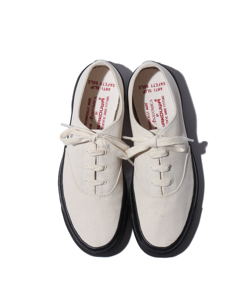 【ANATOMICA】WAKOUWA DECK SHOES LOW - NATURAL / アナトミカ ワクワ デッキシューズ 定番