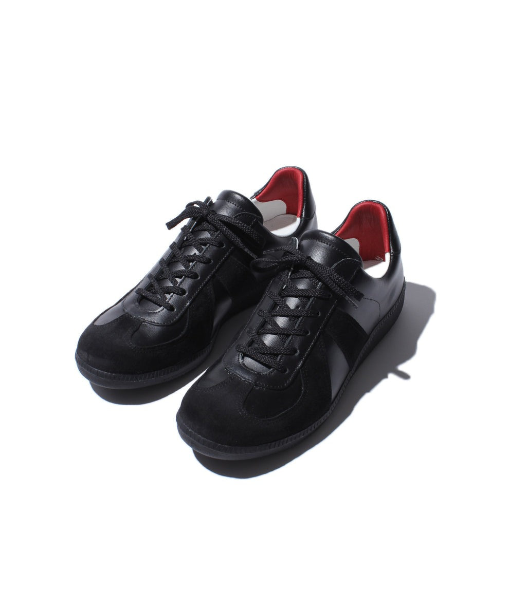 【Der SAMMLER SOLO × SCHWARZENBACHER】1760 BW GYM SHOES / ディアザムラーソロ ×シュワルツェンバッハ  ドイツ製 ジャーマントレーナー