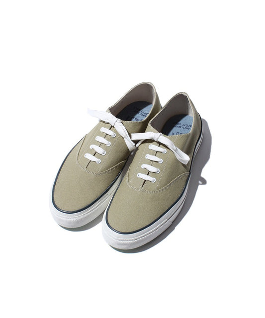 【ANATOMICA】WAKOUWA DECK SHOES LOW WHT SOLE - SAGE / アナトミカ ワクワ デッキシューズ 2024SS