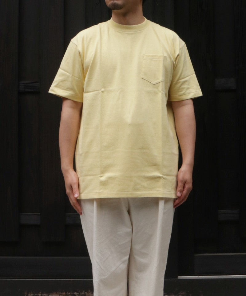 【ANATOMICA】 POCKET TEE - LEMON / アナトミカ ポケットT レモン