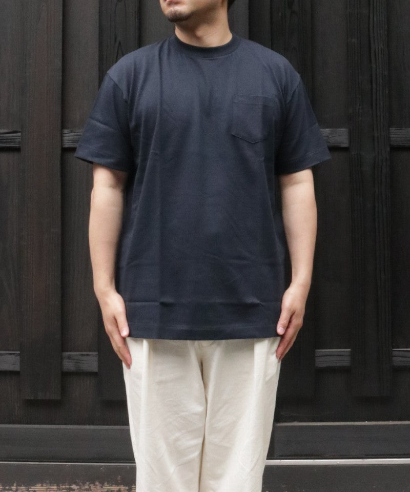 【ANATOMICA】POCKET TEE - NAVY / アナトミカ ポケットTシャツ 紺