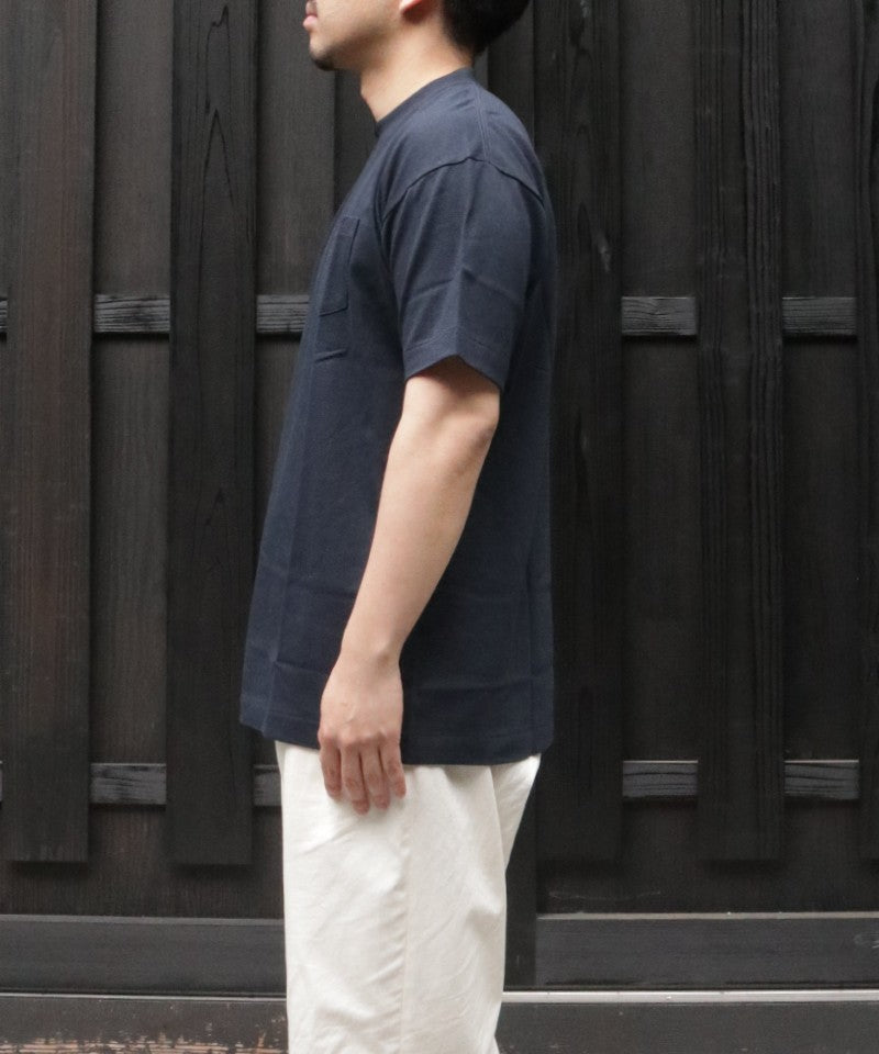 【ANATOMICA】POCKET TEE - NAVY / アナトミカ ポケットTシャツ 紺