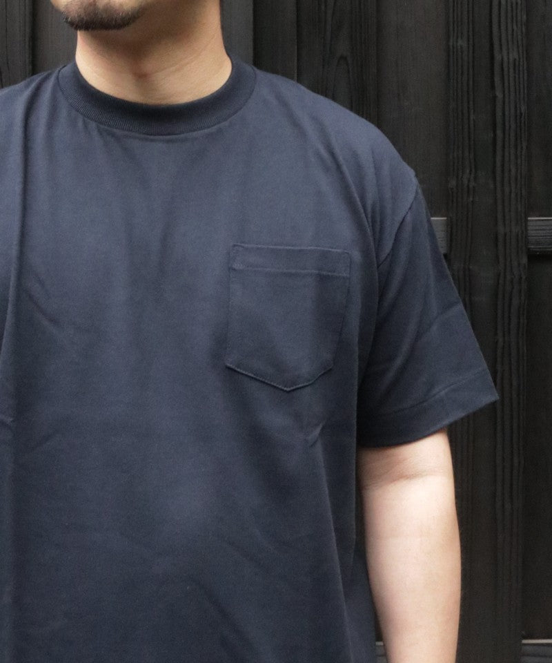 【ANATOMICA】POCKET TEE - NAVY / アナトミカ ポケットTシャツ 紺