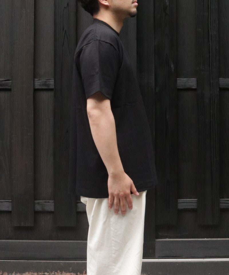 【ANATOMICA】POCKET TEE - BLACK / アナトミカ ポケットTシャツ ブラック