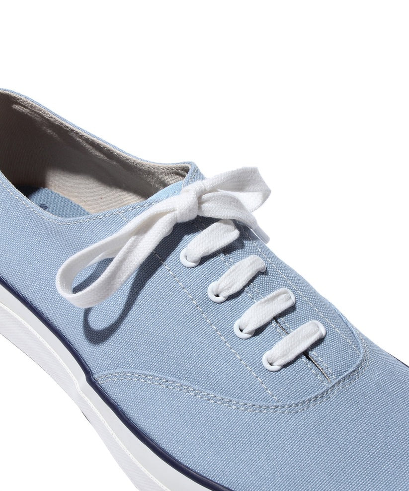 【ANATOMICA】WAKOUWA DECK SHOES LOW WHT SOLE - FADED BLUE / アナトミカ ワクワ デッキシューズ 2024SS