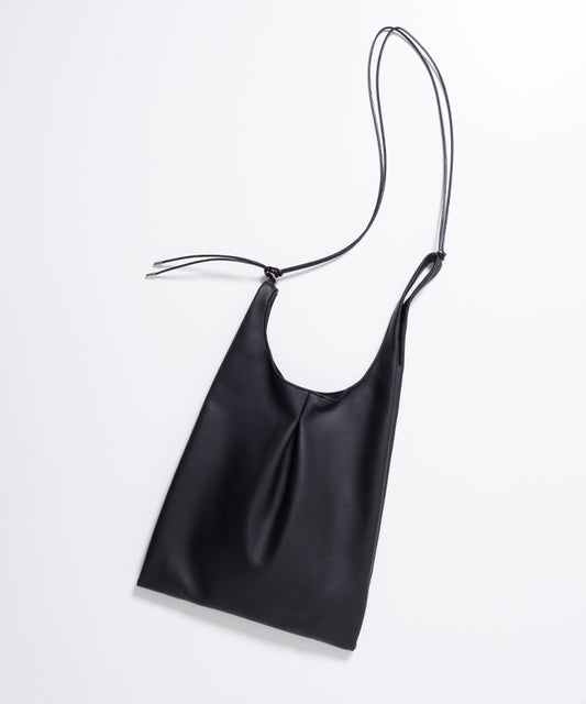 【HAAL】ALTERNATIVE SHOPPING BAG - BLACK / ハール オルタネイティブ ショッピングバッグ レザーバッグ ショルダーバッグ 2025AW 2025秋冬 正規取扱店 神奈川 鎌倉 オンラインショップ 通販 