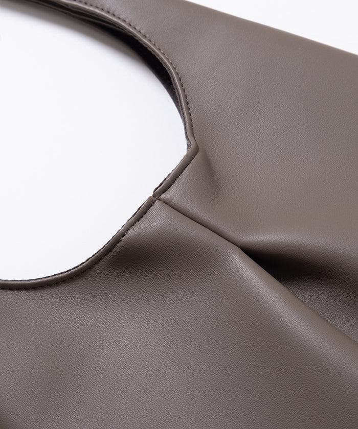 HAAL】ALTERNATIVE SHOPPING BAG - GREY / ハール オルタネイティブ ショッピングバッグ レザーショルダーバッグ 正規取扱店 神奈川 鎌倉 オンラインショップ 通販