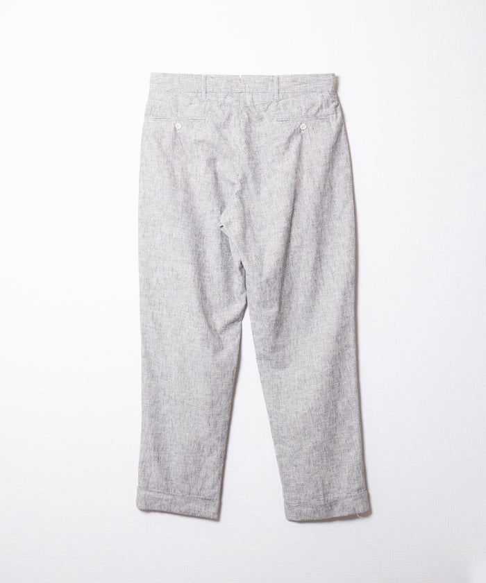 【ENGINEERED GARMENTS】ANDOVER PANT CL MELANGE - H.GREY / エンジニアドガーメンツ アンドーバーパンツ コットンリネン メランジ 2026ss 2026春夏 正規取扱店 神奈川 鎌倉 ARZACH KAMAKURA オンラインショップ 通販