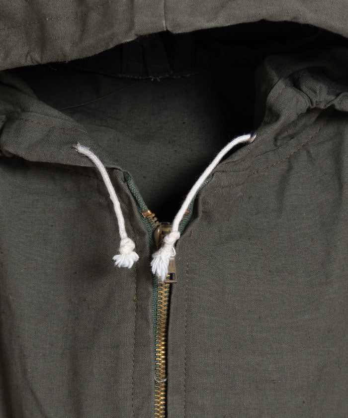 1980's BULGARIAN ARMY MOUNTAIN ANORAK ZIP JACKET DEADSTOCK / ブルガリア軍 山岳部隊 アノラック ジップ ジャケット デッドストック 古着 ヴィンテージ ビンテージ 新品 通販 オンラインショップ 軍モノ 実物