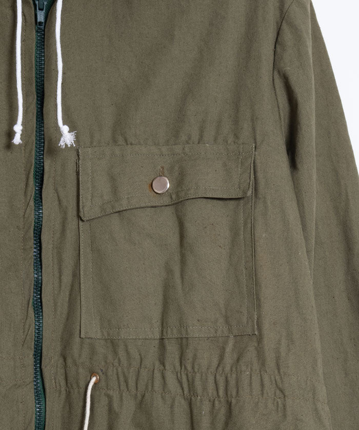 1980's BULGARIAN ARMY MOUNTAIN ANORAK ZIP JACKET DEADSTOCK / ブルガリア軍 山岳部隊 アノラック ジップ ジャケット デッドストック 古着 ヴィンテージ ビンテージ 新品 通販 オンラインショップ 軍モノ 実物