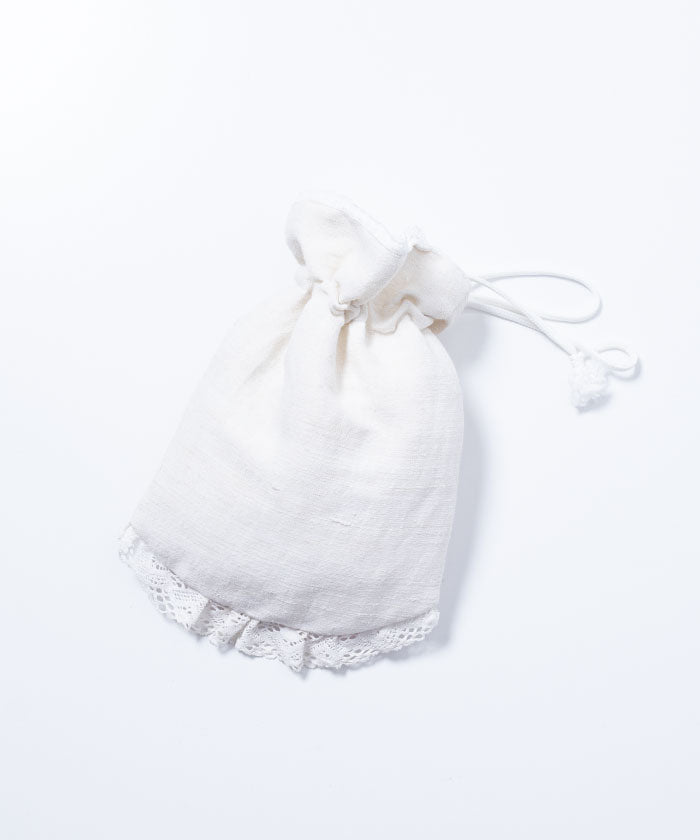 ANTIQUE EMBROIDERY DRAWSTRING BAG / アンティーク トランシルヴァニア刺繍 巾着バッグ デッドストック 東欧 刺繍  鞄 カバン 通販 オンラインショップ