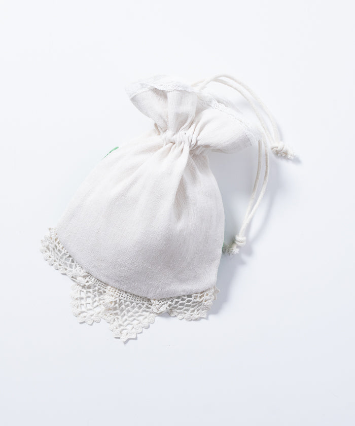 ANTIQUE EMBROIDERY DRAWSTRING BAG / アンティーク トランシルヴァニア トランシルバニア 刺繍 バッグ 巾着バッグ  神奈川 鎌倉 オンラインショップ 通販