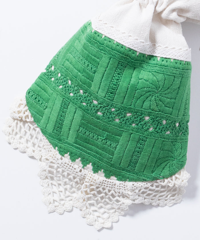 ANTIQUE EMBROIDERY DRAWSTRING BAG / アンティーク トランシルヴァニア トランシルバニア 刺繍 バッグ 巾着バッグ  神奈川 鎌倉 オンラインショップ 通販
