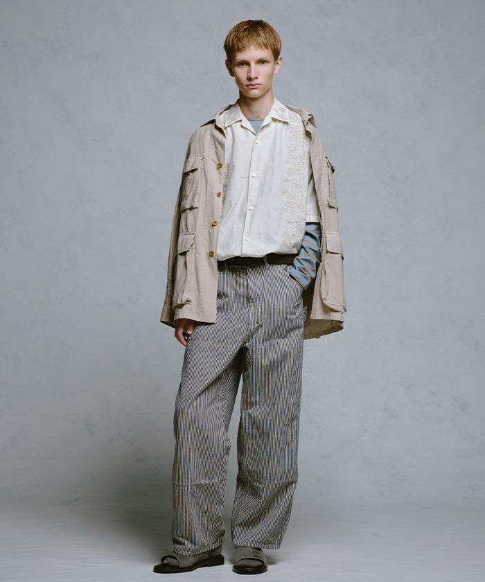 【AUBERGE】ANTON / オーベルジュ アントン ヒッコリーパンツ 2026ss 2026春夏 正規取扱店 神奈川 鎌倉 アルザック鎌倉 オンラインショップ 通販