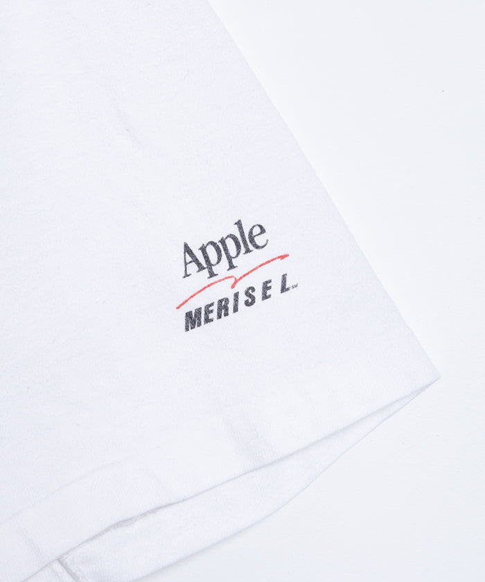 1990's HANES TEE SOFTEACH APPLE