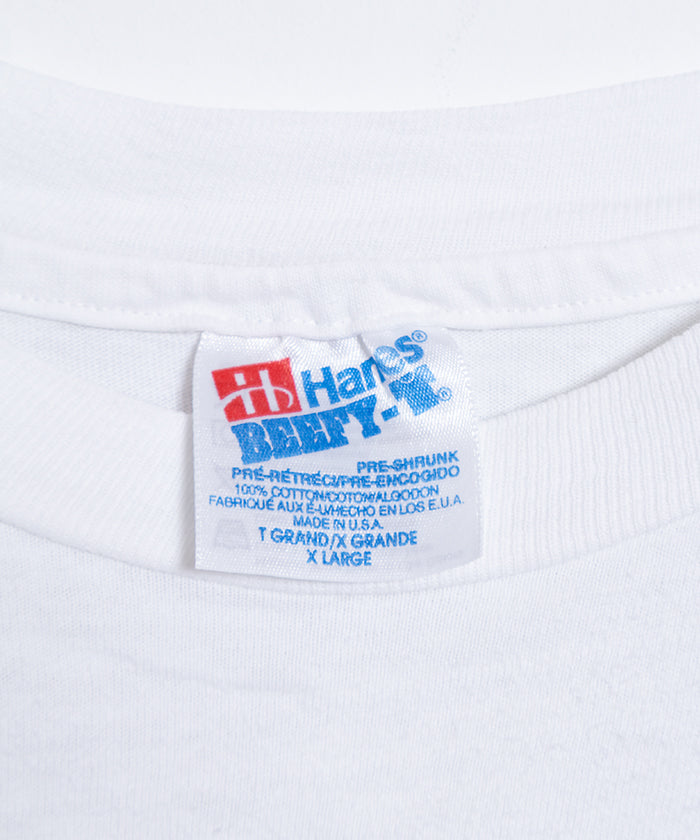 1990's HANES TEE SOFTEACH APPLE