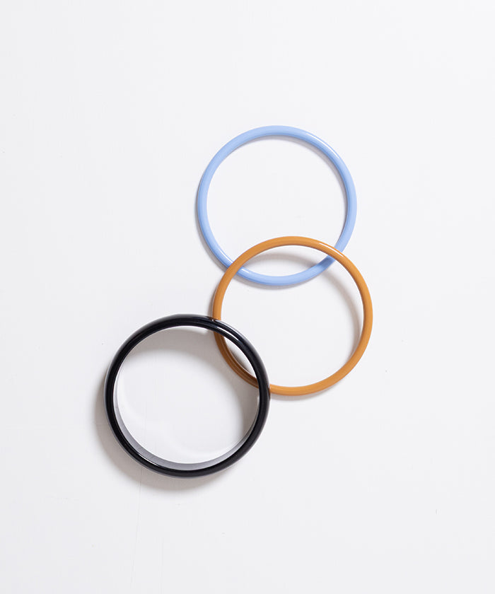 ARMREIFEN BRACELETS - BLACK SKY MOCCA - A'r139 Kamakura