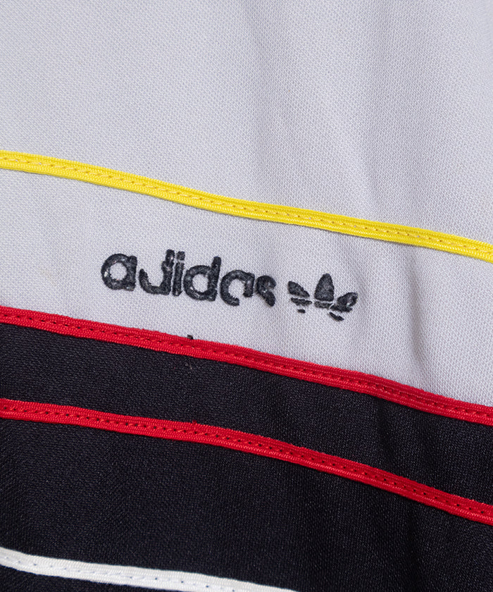 1970's Adidas TRACK JACKET BLACK MADE IN FRANCE / アディダス トラックジャケット フランス製 ビンテージ ヴィンテージ 古着 ジャージ オンラインショップ 通販 大きいサイズ