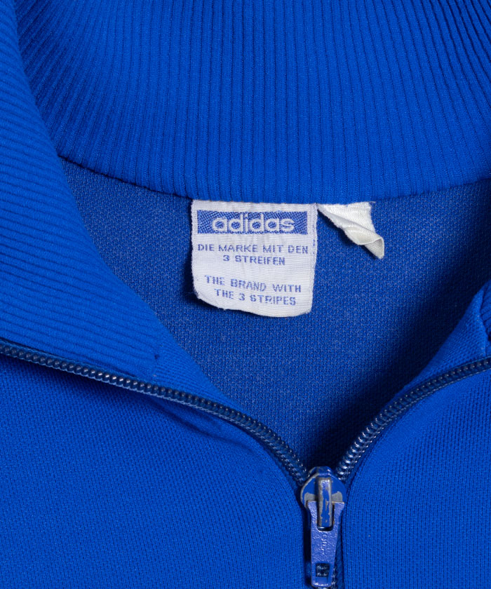 1960's Adidas TRACK JACKET BLUE MADE IN YUGOSLAVIA / アディダス トラックジャケット ユーゴスラビア製 ジャージ 古着 ヴィンテージ ビンテージ