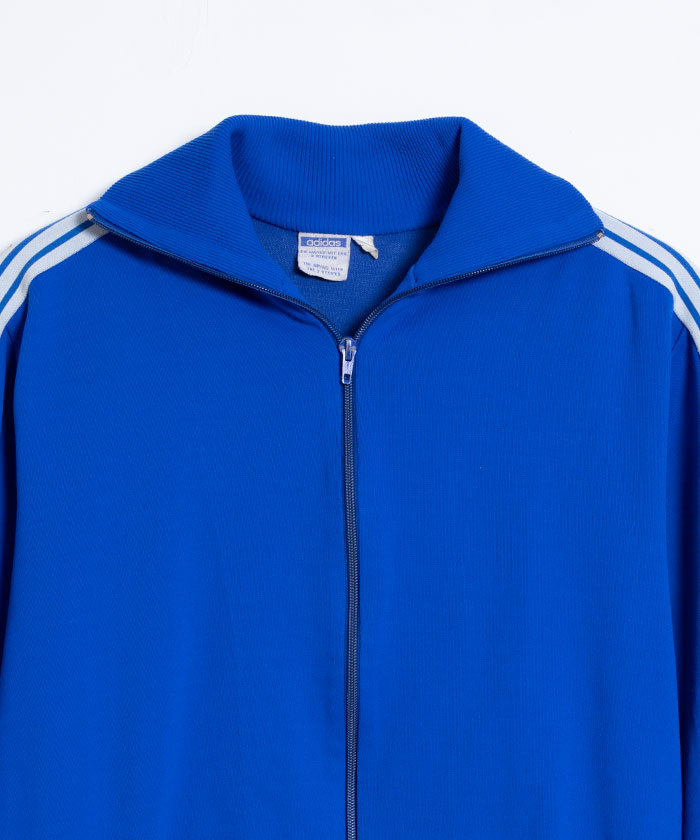 1960's Adidas TRACK JACKET BLUE MADE IN YUGOSLAVIA / アディダス トラックジャケット ユーゴスラビア製 ジャージ 古着 ヴィンテージ ビンテージ