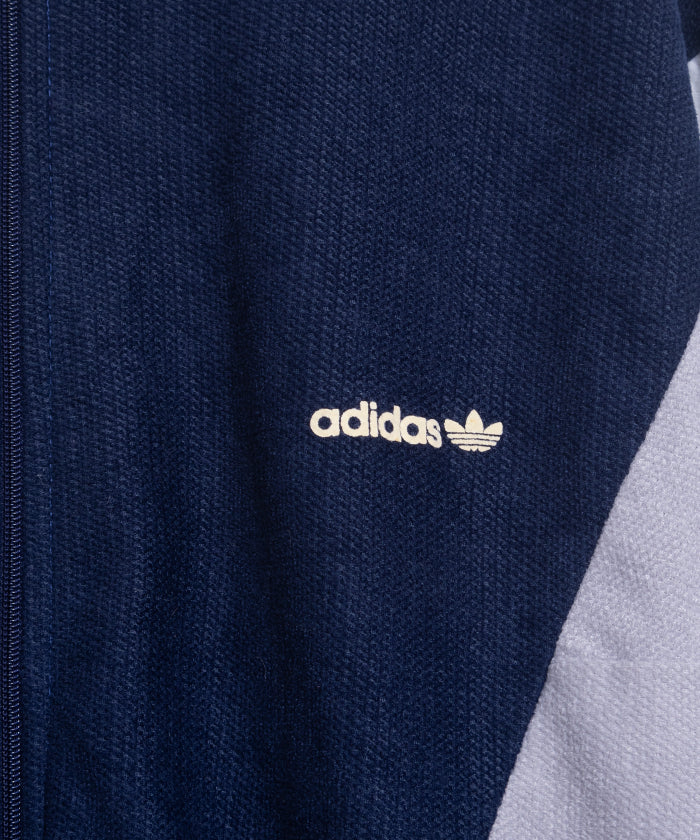 1980's Adidas TRACK JACKET NAVY MADE IN FRANCE / アディダス トラックジャケット フランス製 古着 ビンテージ ヴィンテージ ジャージ 通販 オンラインショップ 大きいサイズ