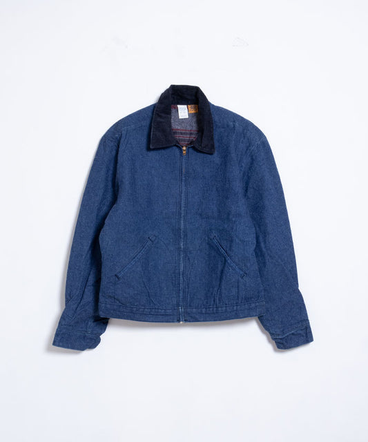 1970's BIGBEN WRANGLER DENIM ZIP JACKET / ビッグベン ラングラー デニム ジップ ジャケット デニム Gジャン アメリカ製 40サイズ オンラインショップ 通販 神奈川　鎌倉