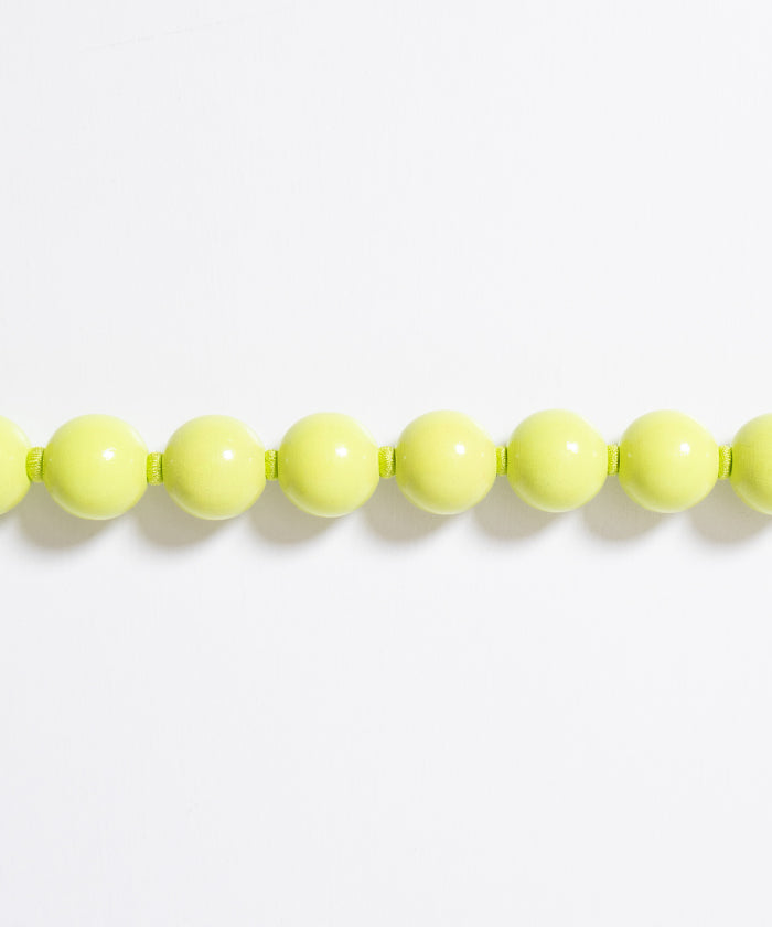 BIG PERLEN SHORT KEYHOLDER - LIME - A'r139 Kamakura