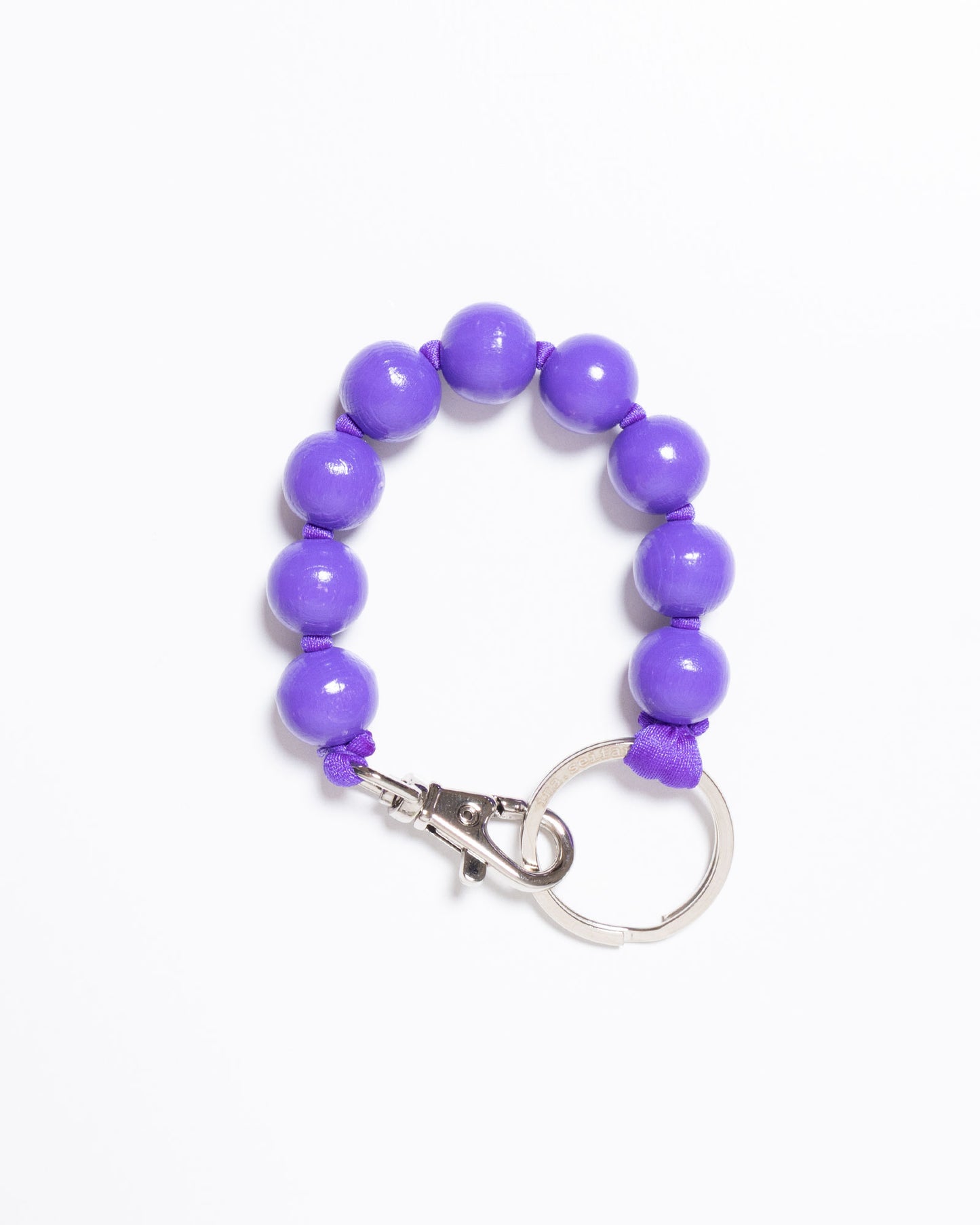 【Ina Seifart】BIG PERLEN SHORT - PURPLE | イナセイファート ビッグ パーレン ショート キーリング パープル 正規取扱店 神奈川 鎌倉 アルザック鎌倉 オンラインショップ 通販
