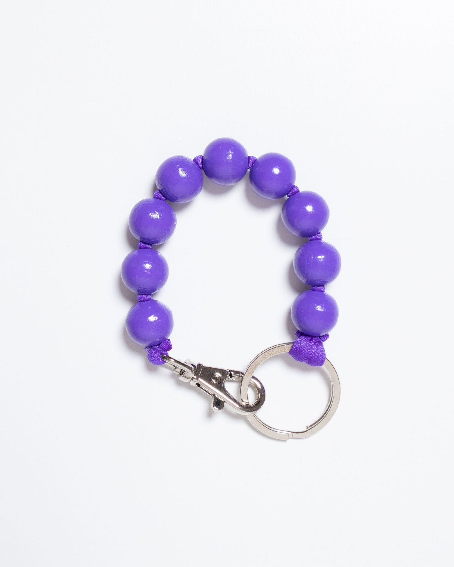 【Ina Seifart】BIG PERLEN SHORT - PURPLE | イナセイファート ビッグ パーレン ショート キーリング パープル 正規取扱店 神奈川 鎌倉 アルザック鎌倉 オンラインショップ 通販