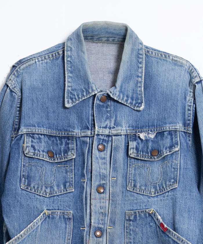 1960 년대 Levi의 70505 Denim Jacket Big E.