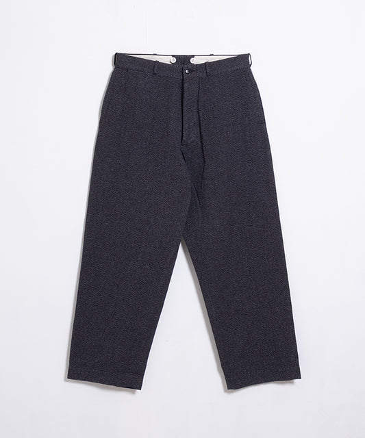 【HERILL】BLACK CHAMBRAY WORK PANTS / ヘリル ブラックシャンブレー ワークパンツ 2025aw 2025秋冬 正規取扱店 神奈川 鎌倉 オンラインショップ 通販