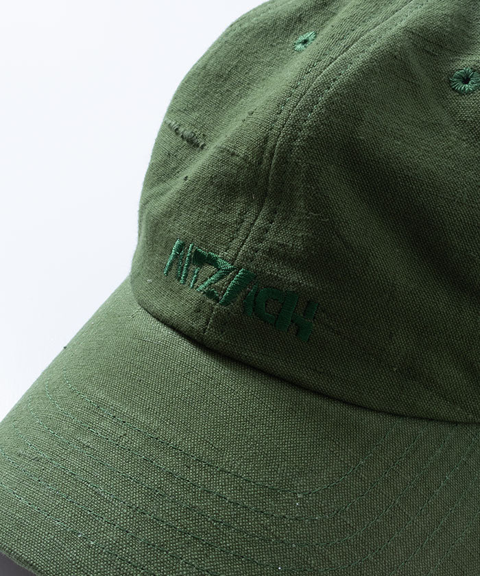 【ARZACH KAMAKURA】ARZACH BASEBALL CAP VTG LINEN / アルザック ベースボールキャップ ヴィンテージリネン