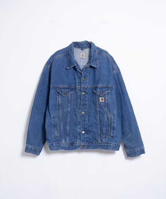 1980-90's CARHARTT DENIM TRUCKER JACKET / ヴィンテージ カーハート デニム トラッカー ジャケット 古着 通販 オンラインショップ