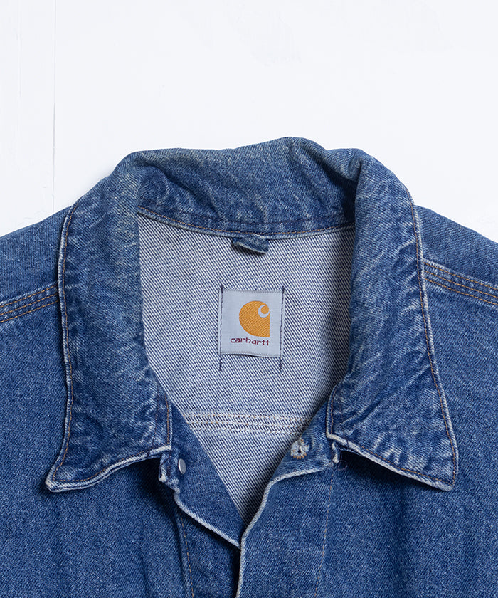 1980-90's CARHARTT DENIM TRUCKER JACKET