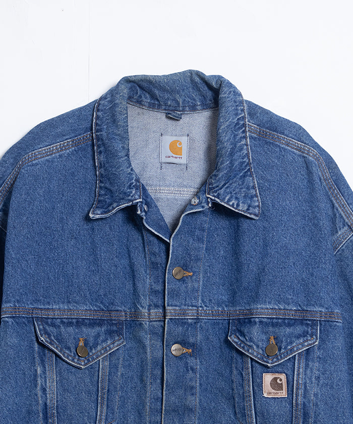 1980-90's CARHARTT DENIM TRUCKER JACKET