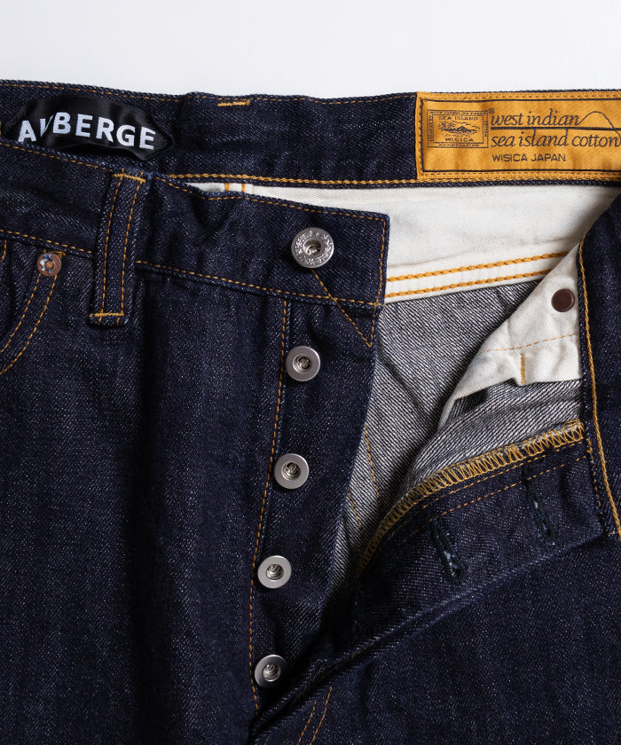 [AUBERGE] CARIB XX / Auberge Caribbean Double X Sea Island Cotton Denim Pants 2026ss 2026 Spring/Summer - ARZACH KAMAKURA Official Dealer Kanagawa Kamakura Online Shop Mail Order