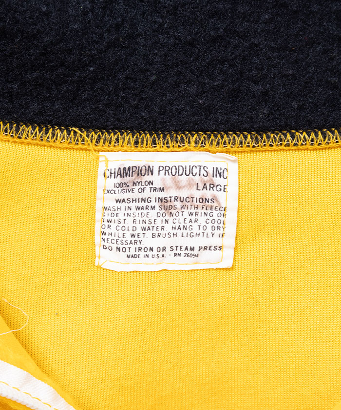 1960's CHAMPION PRODUCTS CADET HOODIE / ヴィンテージ チャンピオン プロダクツ カデット フーディー パーカ 古着 ビンテージ 通販 オンラインショップ アメリカ製 アメリカ古着