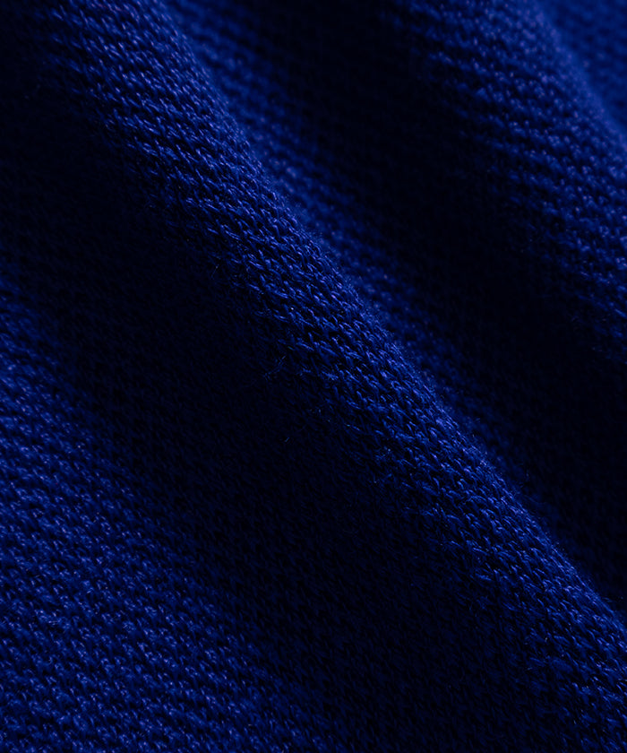 OUTIL】CHEMISIER WISSANT BLUE QUARTZ / ウティ リネン 半袖 ポロシャツ
