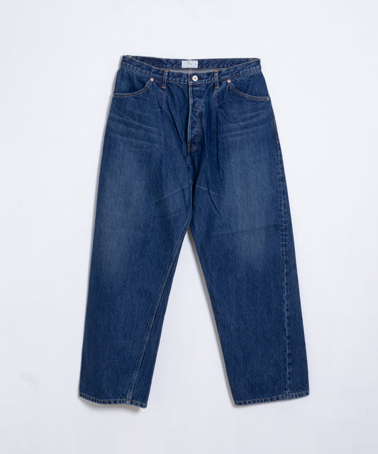 【HERILL】CIOTA DENIM 4PK - VINTAGE WORN / ヘリル シオタデニム 4ポケット インディゴヴィンテージ加工 2025AW 正規取扱店 神奈川 鎌倉 オンラインショップ 通販
