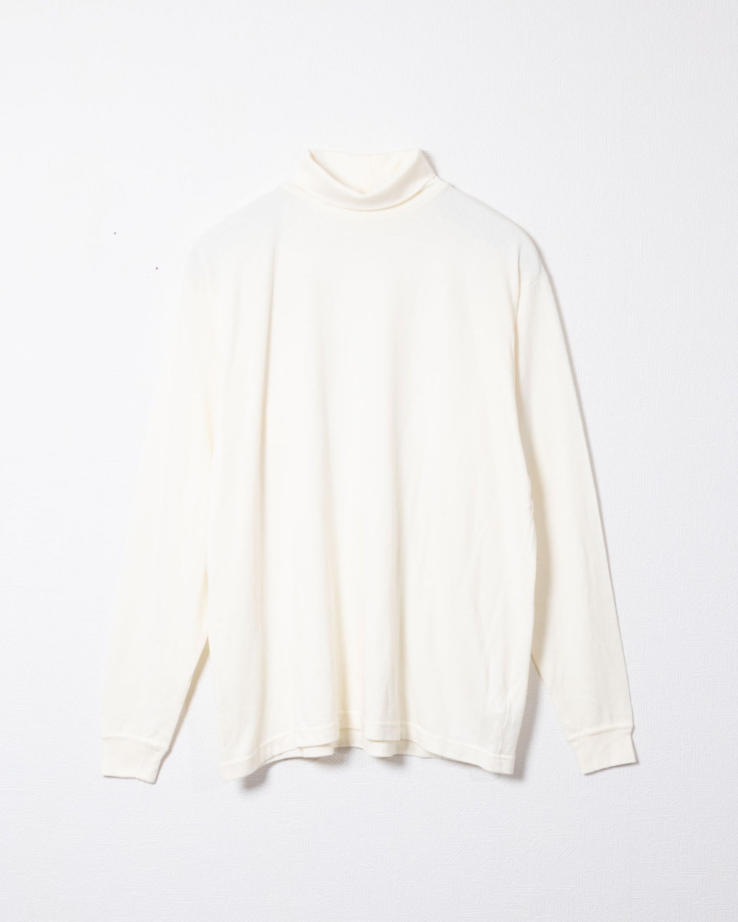 【HERILL】COTTONCASHMERE TURTLENECKS - OFFWHITE | ヘリル コットンカシミヤ タートルネック カットソー 2026aw 2026秋冬 正規取扱店 神奈川 鎌倉 ARZACH KAMAKURA オンラインショップ 通販