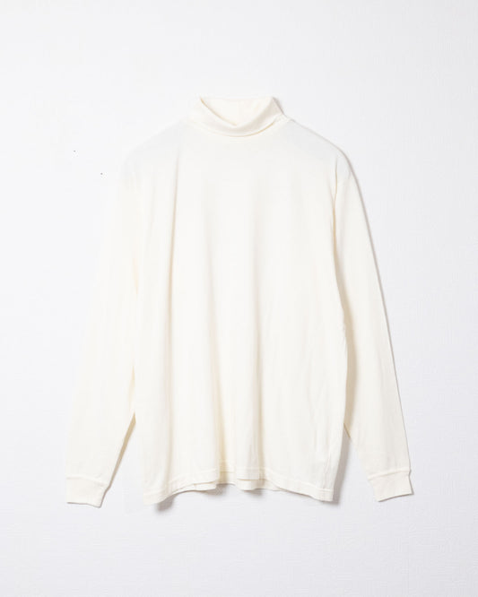 【HERILL】COTTONCASHMERE TURTLENECKS - OFFWHITE | ヘリル コットンカシミヤ タートルネック カットソー 2026aw 2026秋冬 正規取扱店 神奈川 鎌倉 ARZACH KAMAKURA オンラインショップ 通販