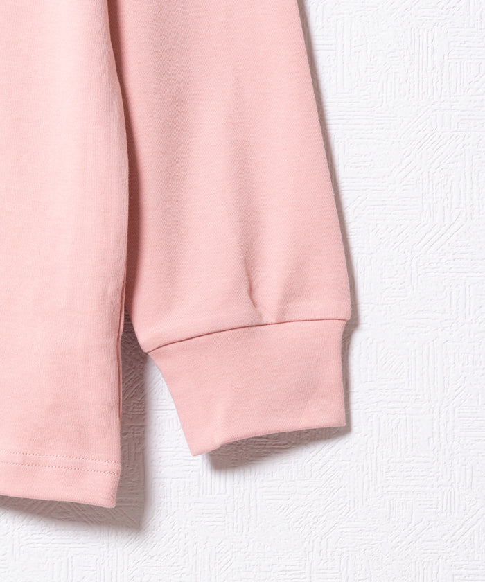 COTTON PLAIN TURTLENECK - PINK