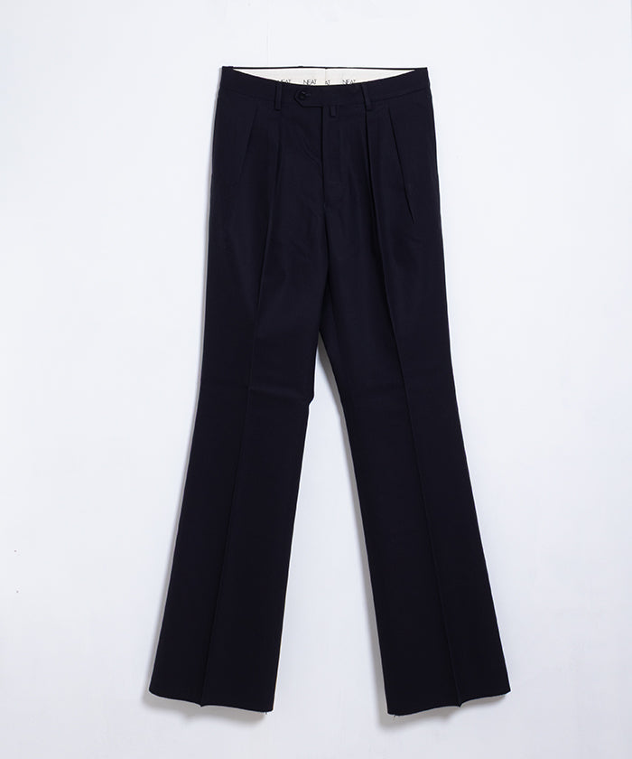 【NEAT】COTTON TWILL FLARE - NAVY / ニート コットンツイル フレア ネイビー 2025AW 2025秋冬 正規取扱店 神奈川 鎌倉 オンラインショップ 通販