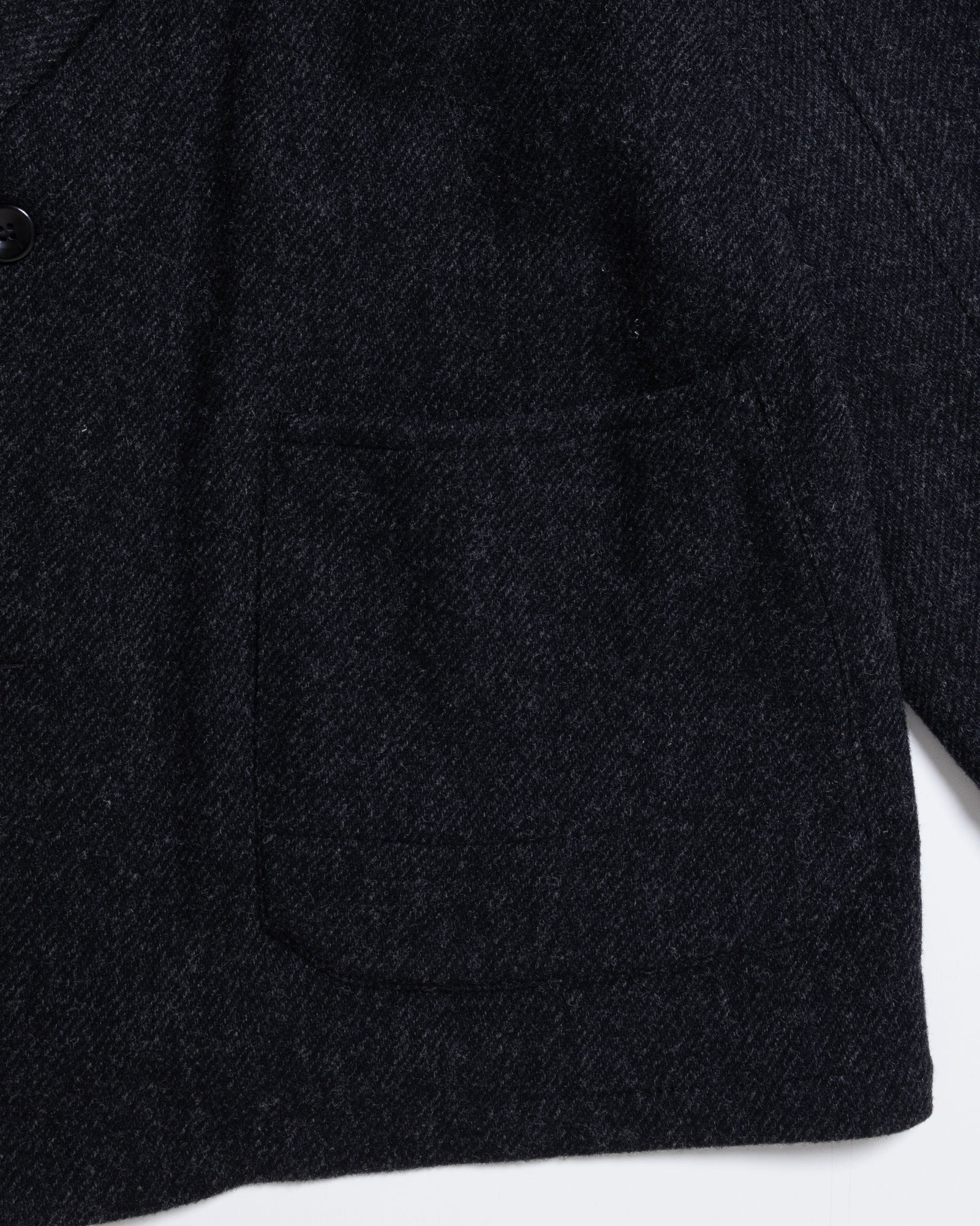 PELEMELE COVERALL JKT CHARCOAL ディテール