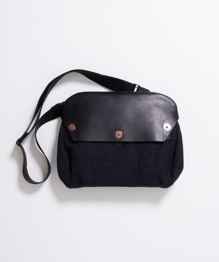 【AUBERGE】COVERT - NAVY / オーベルジュ カバート ショルダーバッグ 2025AW 2025秋冬 正規取扱店 神奈川 鎌倉 オンラインショップ 通販