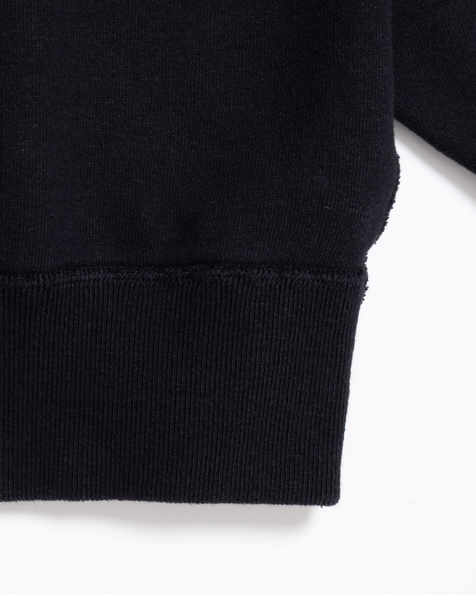 【HERILL】CREWNECK SWEATSHIRTS - BLACK / ヘリル クルーネック スウェットシャツ メンズ レディース 2026aw 2026秋冬 正規取扱店 神奈川 鎌倉 ARZACH KAMAKURA オンラインショップ 通販