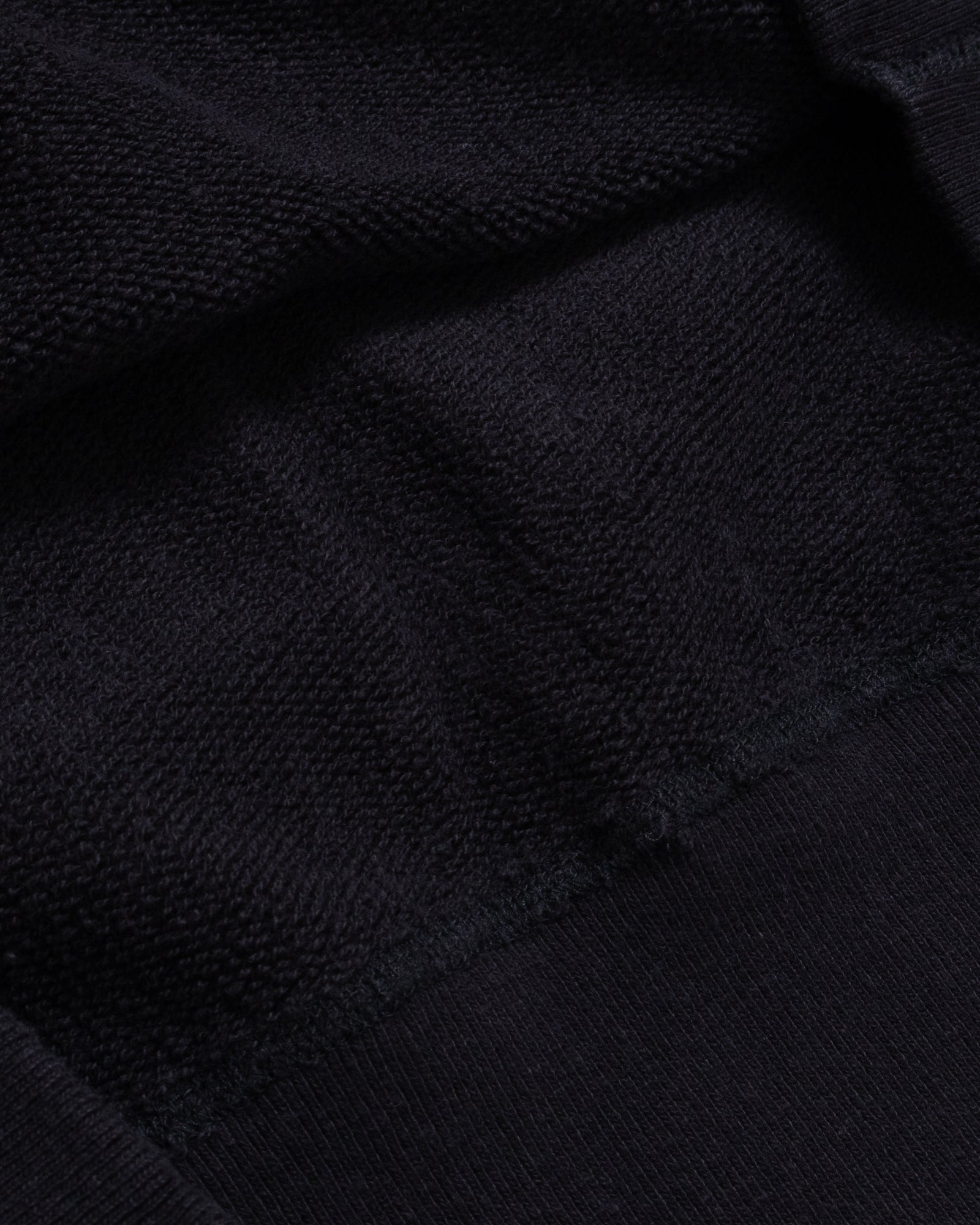 【HERILL】CREWNECK SWEATSHIRTS - BLACK / ヘリル クルーネック スウェットシャツ メンズ レディース 2026aw 2026秋冬 正規取扱店 神奈川 鎌倉 ARZACH KAMAKURA オンラインショップ 通販